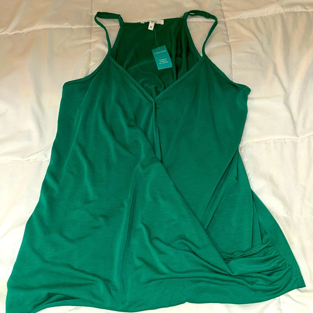 NWT Maurice’s green sleeveless top.